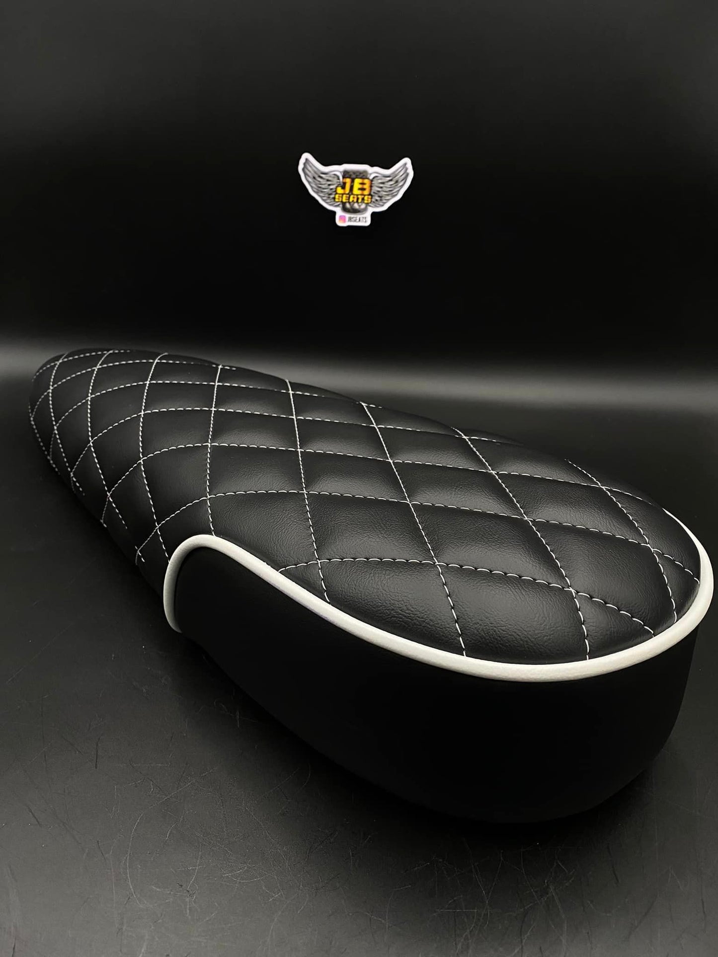 JB Seats Classic Diamond Black White