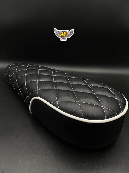 JB Seats Classic Diamond Black White