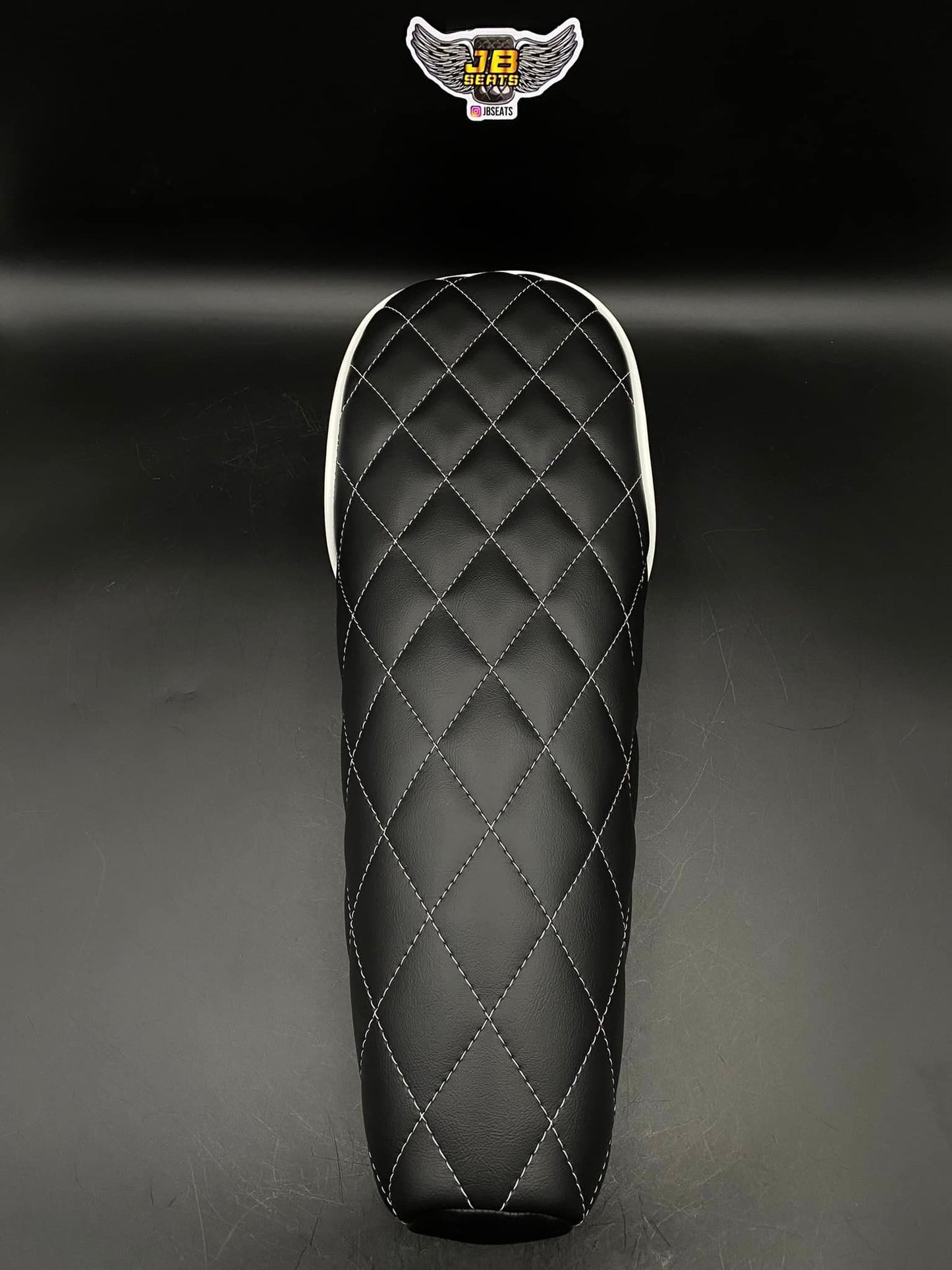 JB Seats Classic Diamond Black White