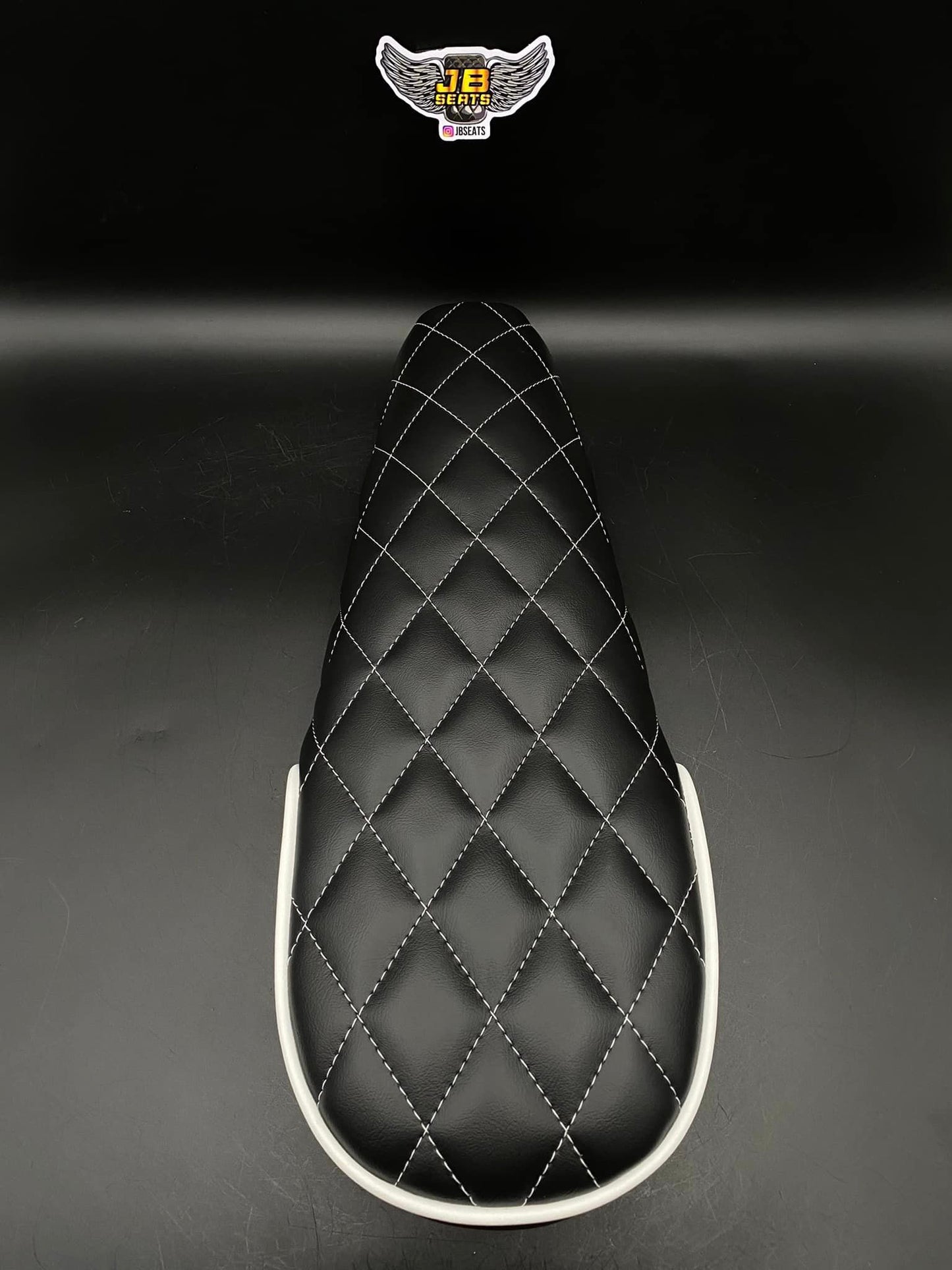 JB Seats Classic Diamond Black White