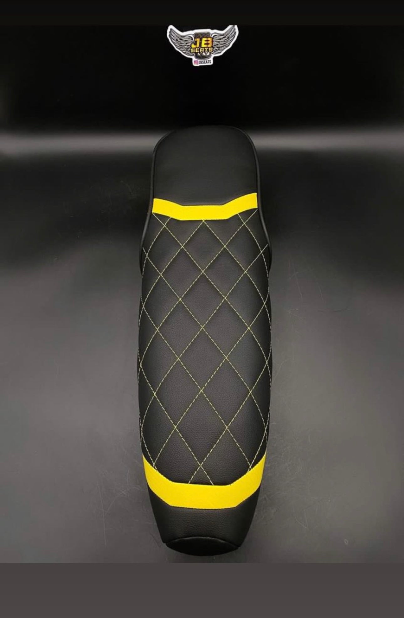 JB Seats Turbulence Black Yellow